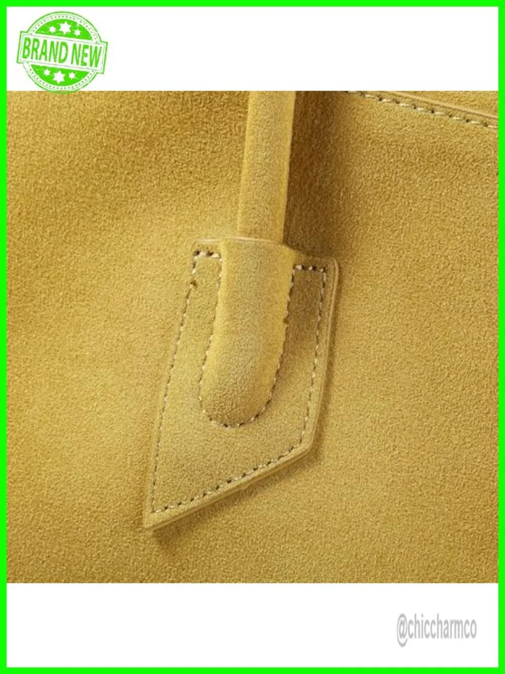 Faux Suede & PU Leather Large Hobo Tote Shoulder Handbag Work Travel